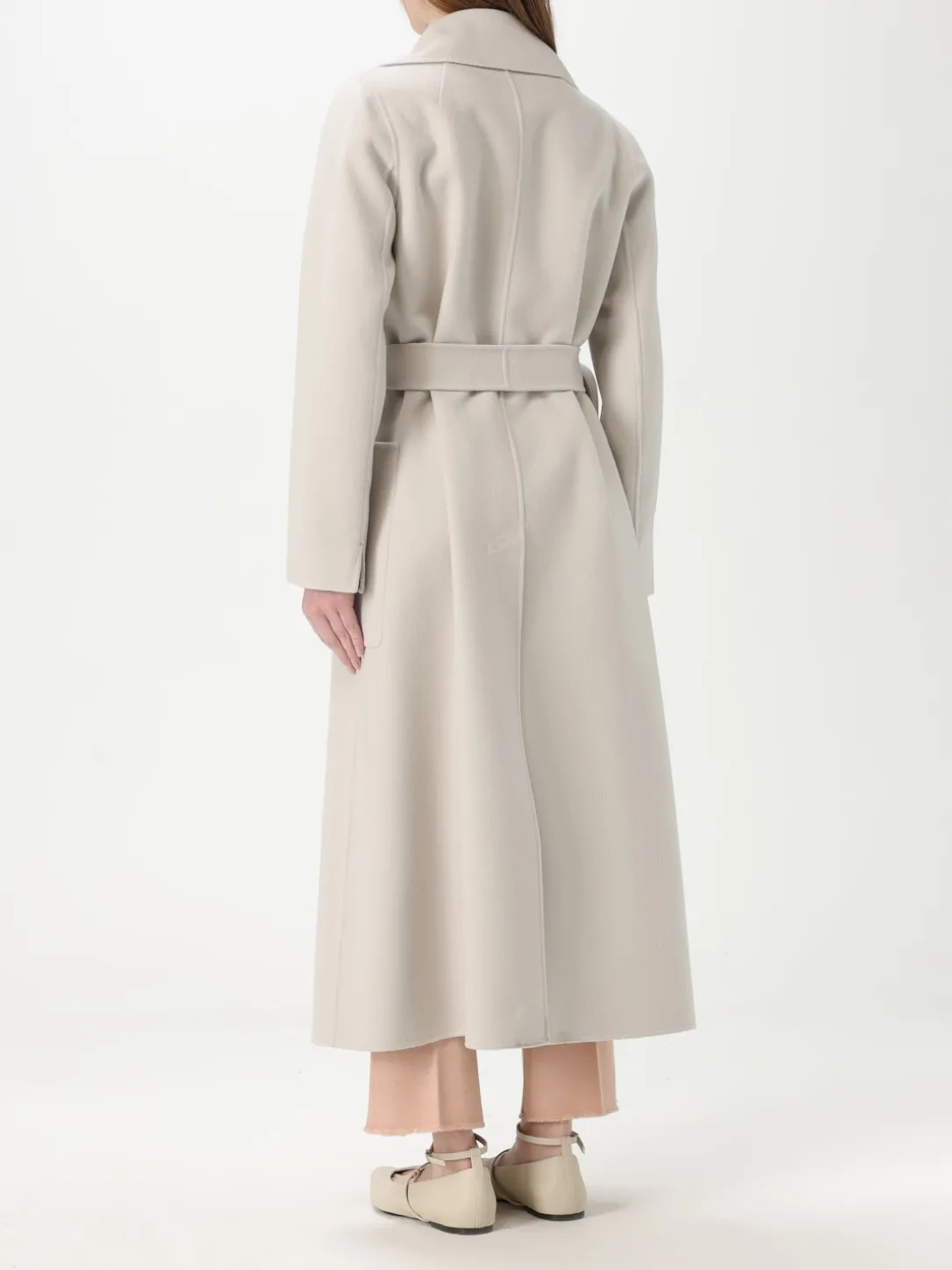 Cappotto a vestaglia 's Max Mara in lana vergine