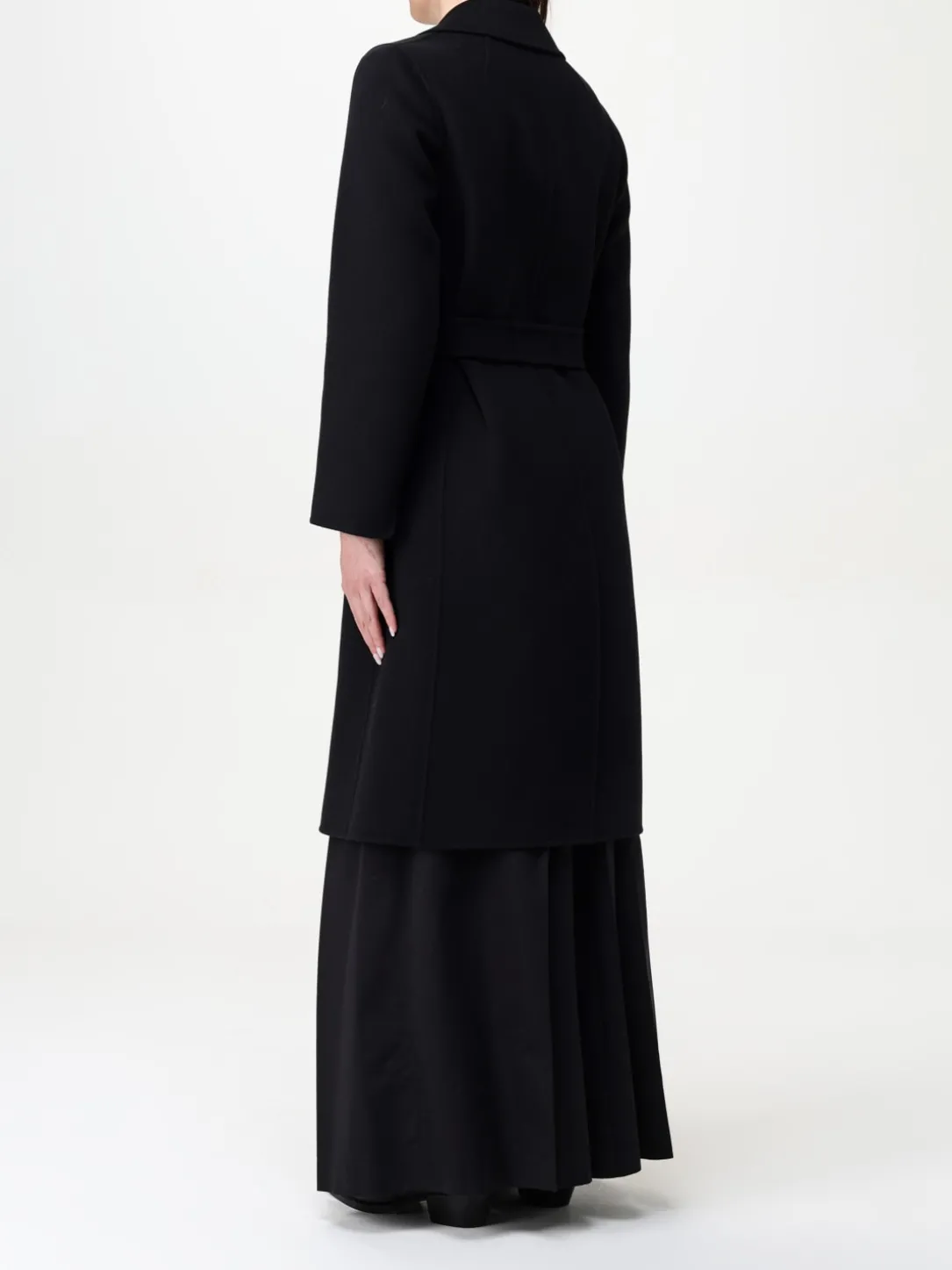 Cappotto a vestaglia 's Max Mara in lana vergine