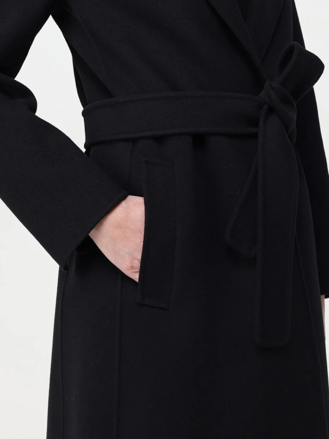 Cappotto a vestaglia 's Max Mara in lana vergine