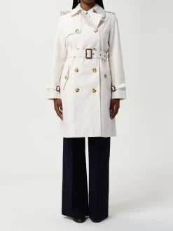 Cappotto doppiopetto Lauren Ralph Lauren in misto cotone