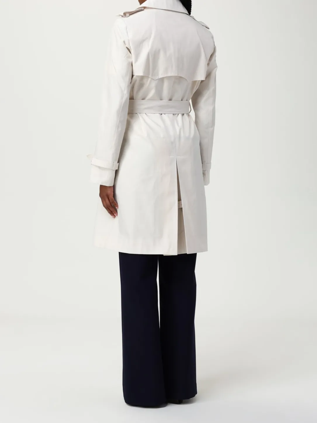 Cappotto doppiopetto Lauren Ralph Lauren in misto cotone