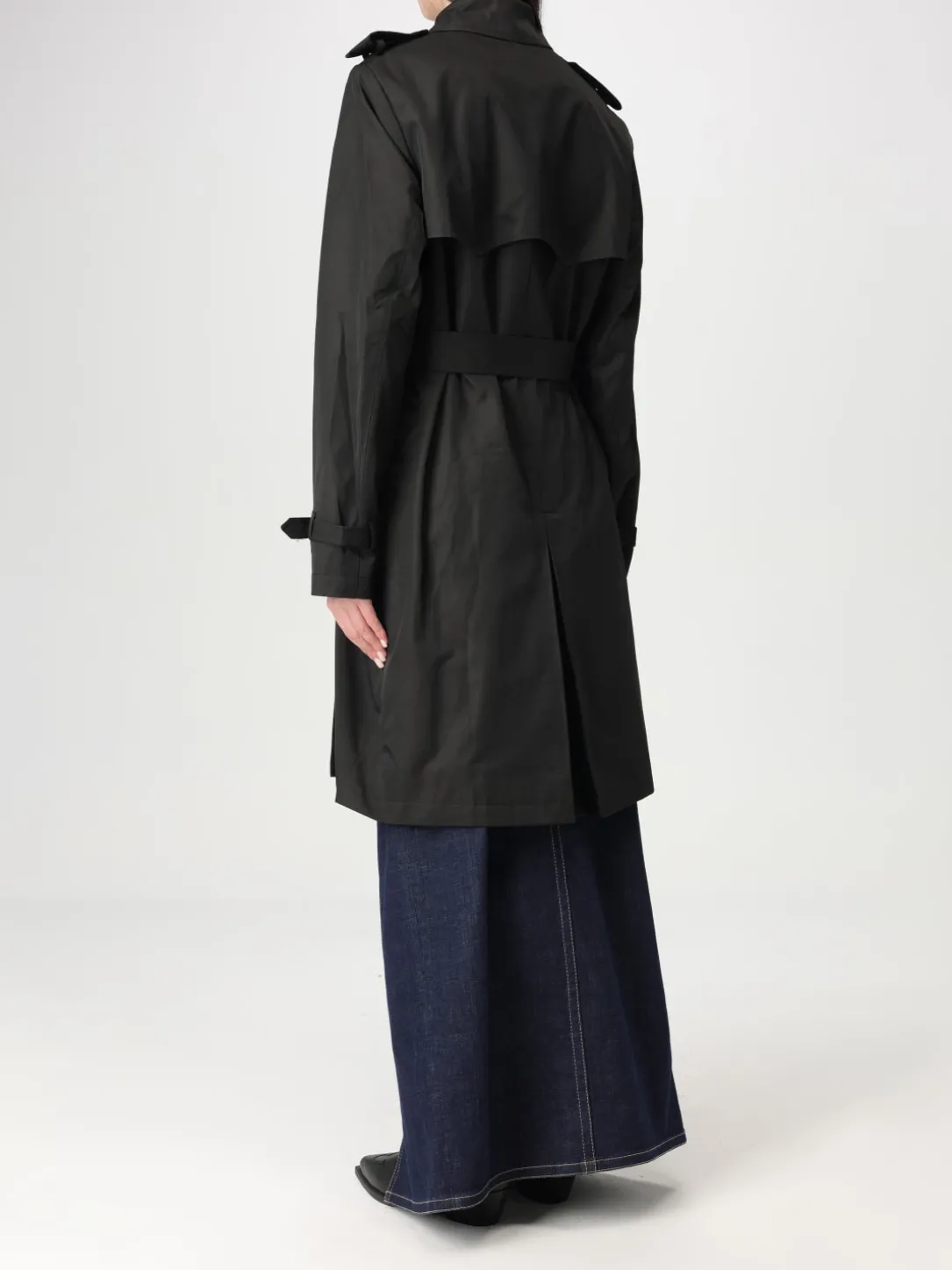 Cappotto doppiopetto Lauren Ralph Lauren in misto cotone