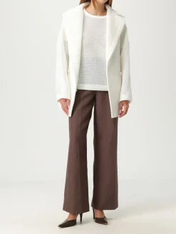 Cappotto doppiopetto Max Mara in jersey