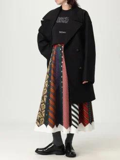 Cappotto doppiopetto Moschino Couture in lana