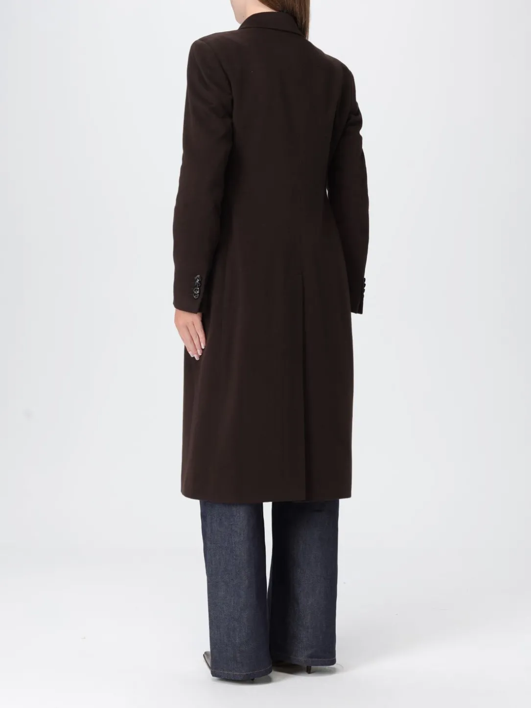 Cappotto doppiopetto Tagliatore in lana vergine e cashmere