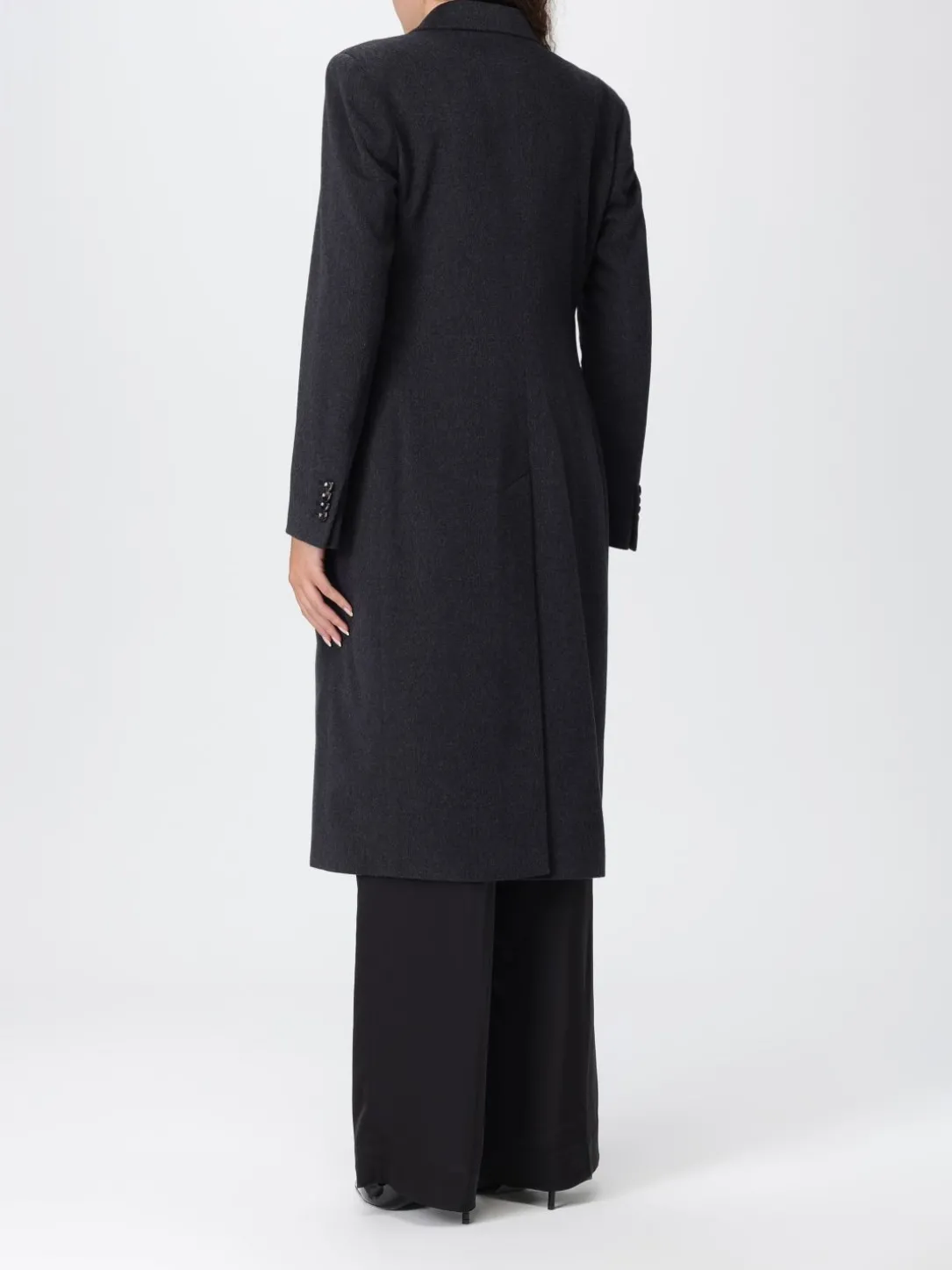 Cappotto doppiopetto Tagliatore in lana vergine e cashmere