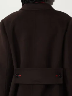 Cappotto doppiopetto Victoria Victoria Beckham in lana e cashmere
