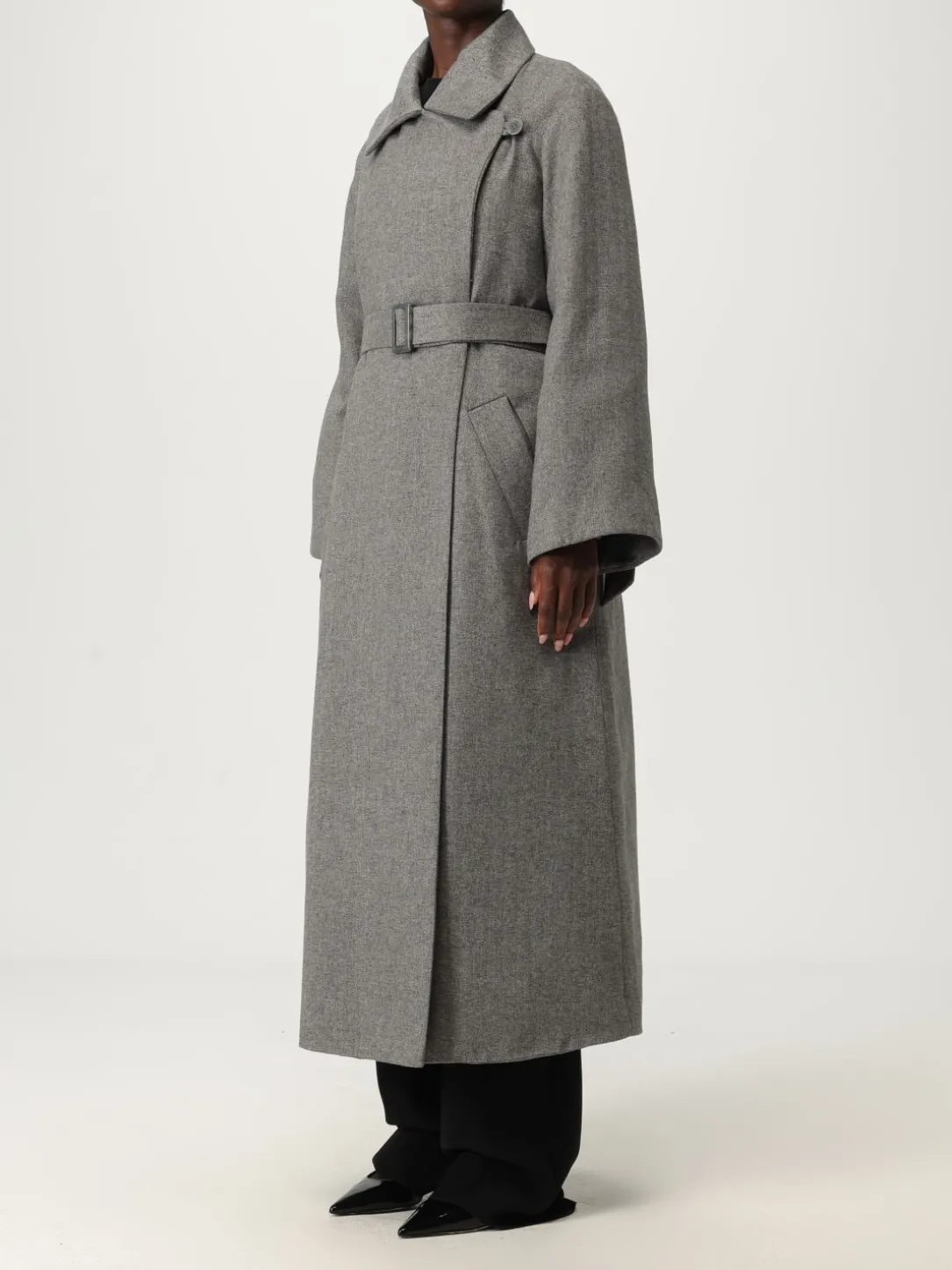 Cappotto Emporio Armani in tessuto tecnico