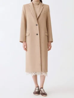 Cappotto Fabiana Filippi in misto lana e cotone