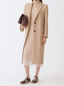 Cappotto Fabiana Filippi in misto lana e cotone