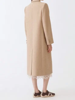 Cappotto Fabiana Filippi in misto lana e cotone