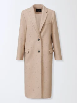 Cappotto Fabiana Filippi in misto lana e cotone