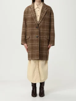 Cappotto Isabel Marant Etoile in lana Tartan