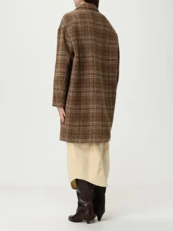 Cappotto Isabel Marant Etoile in lana Tartan