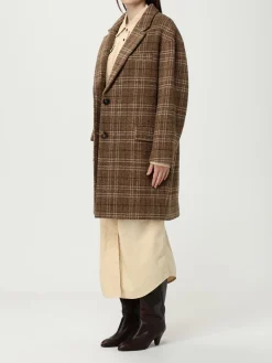 Cappotto Isabel Marant Etoile in lana Tartan