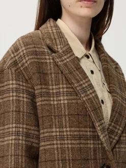 Cappotto Isabel Marant Etoile in lana Tartan