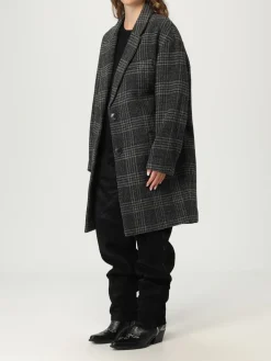 Cappotto Isabel Marant Etoile in lana Tartan