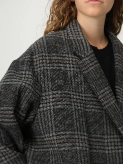 Cappotto Isabel Marant Etoile in lana Tartan