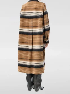 Cappotto Isabel Marant Etoile in misto lana a righe