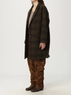 Cappotto Isabel Marant Etoile in lana Tartan