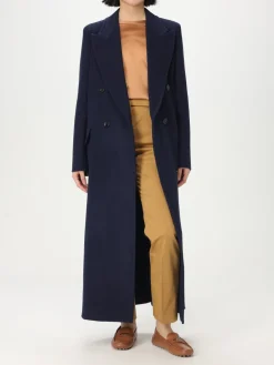 Cappotto lungo a doppiopetto Max Mara