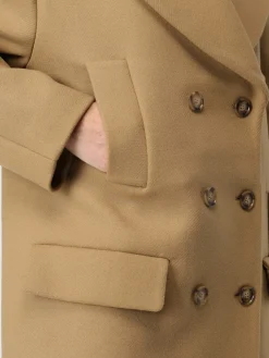 Cappotto oversize Moschino Jeans in panno