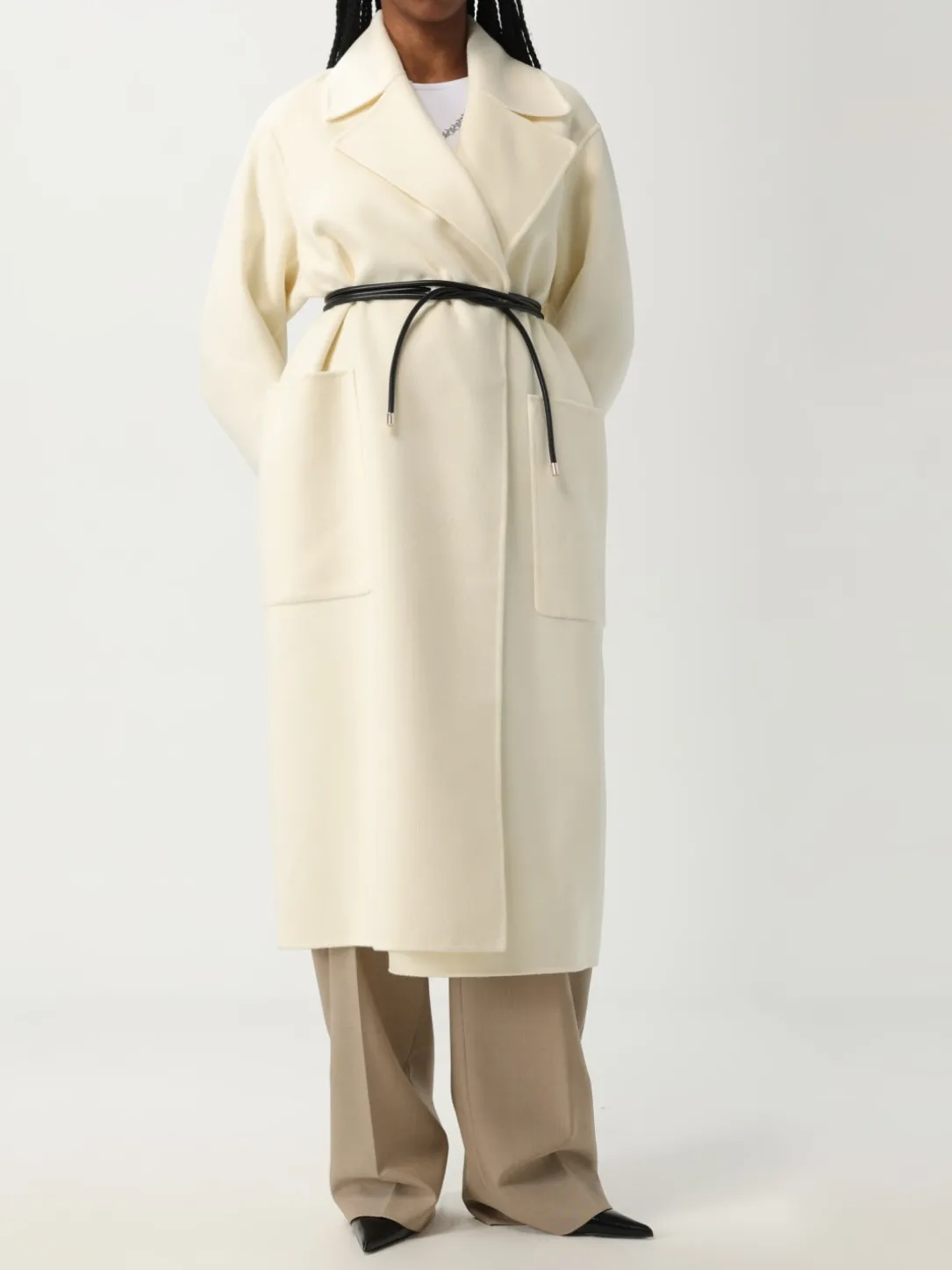 Cappotto Sportmax in lana vergine