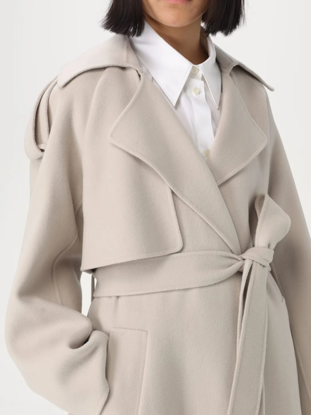 Cappotto Sportmax in lana vergine