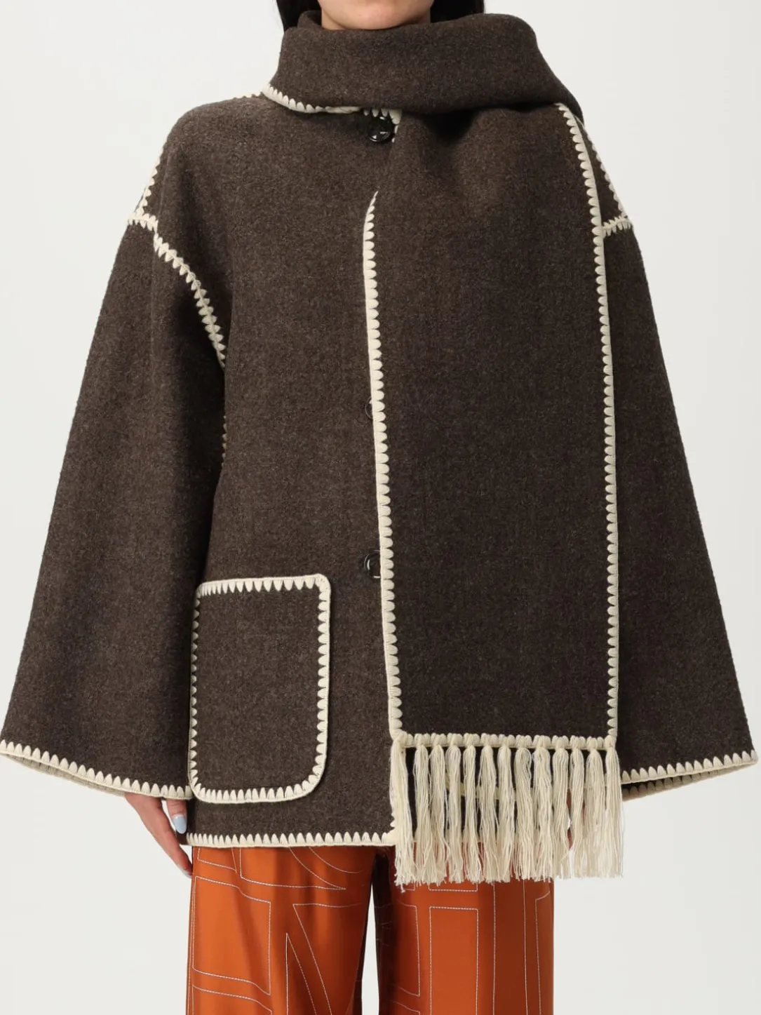Cappotto Toteme in misto lana