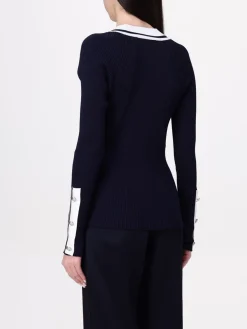 Cardigan a v Alberta Ferretti in viscosa stretch