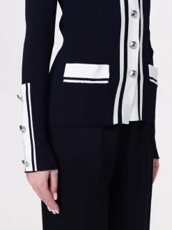 Cardigan a v Alberta Ferretti in viscosa stretch