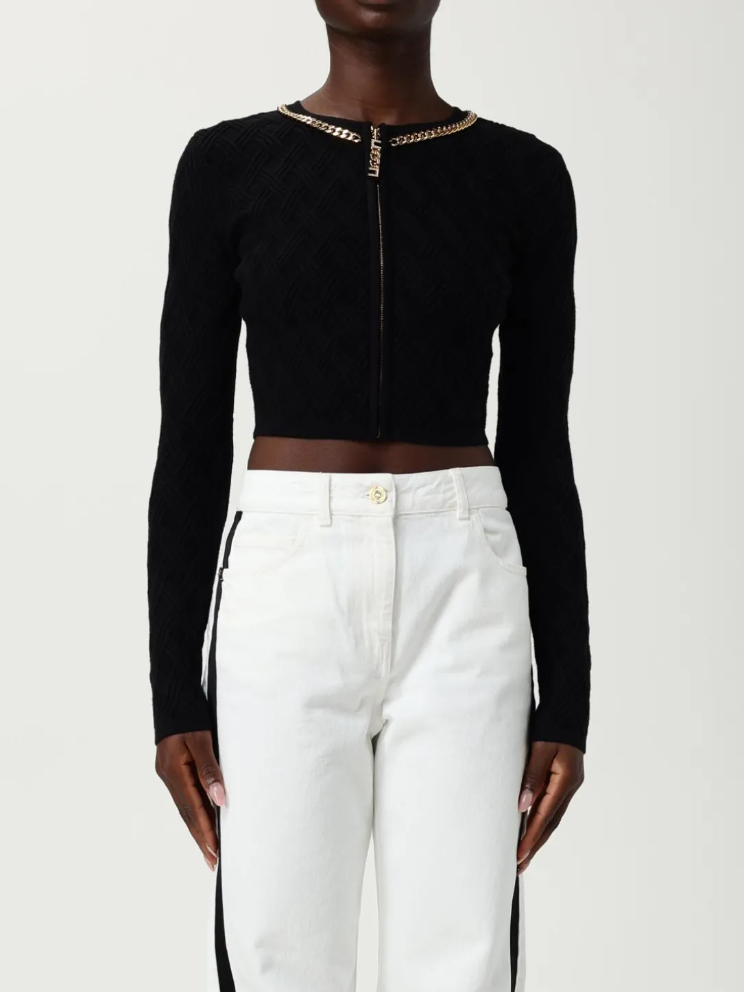 Cardigan Elisabetta Franchi in misto viscosa