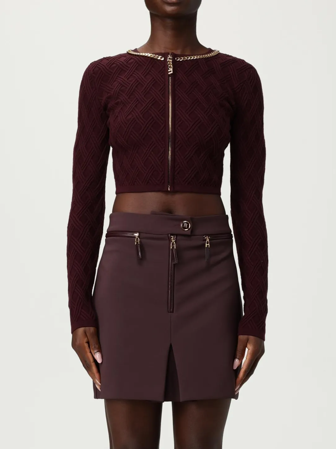 Cardigan Elisabetta Franchi in misto viscosa