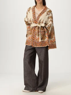 Cardigan Etro in lana con motivo Paisley