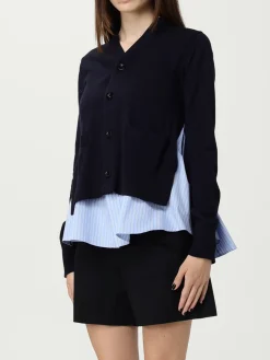 Cardigan in cotone Sacai