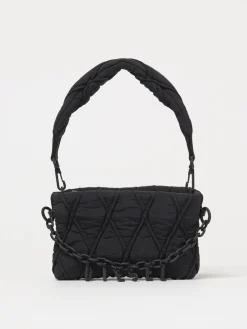 Charm-D S-Borsa a spalla piccola in nylon trapuntato Diesel