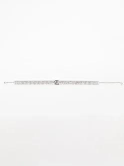 Choker Blumarine in ottone con strass incastonati