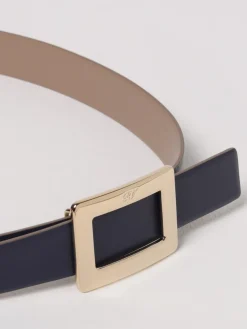 Cintura Belle Vivier Roger Vivier reversibile in pelle