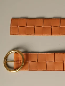 Cintura Bottega Veneta in nappa intrecciata
