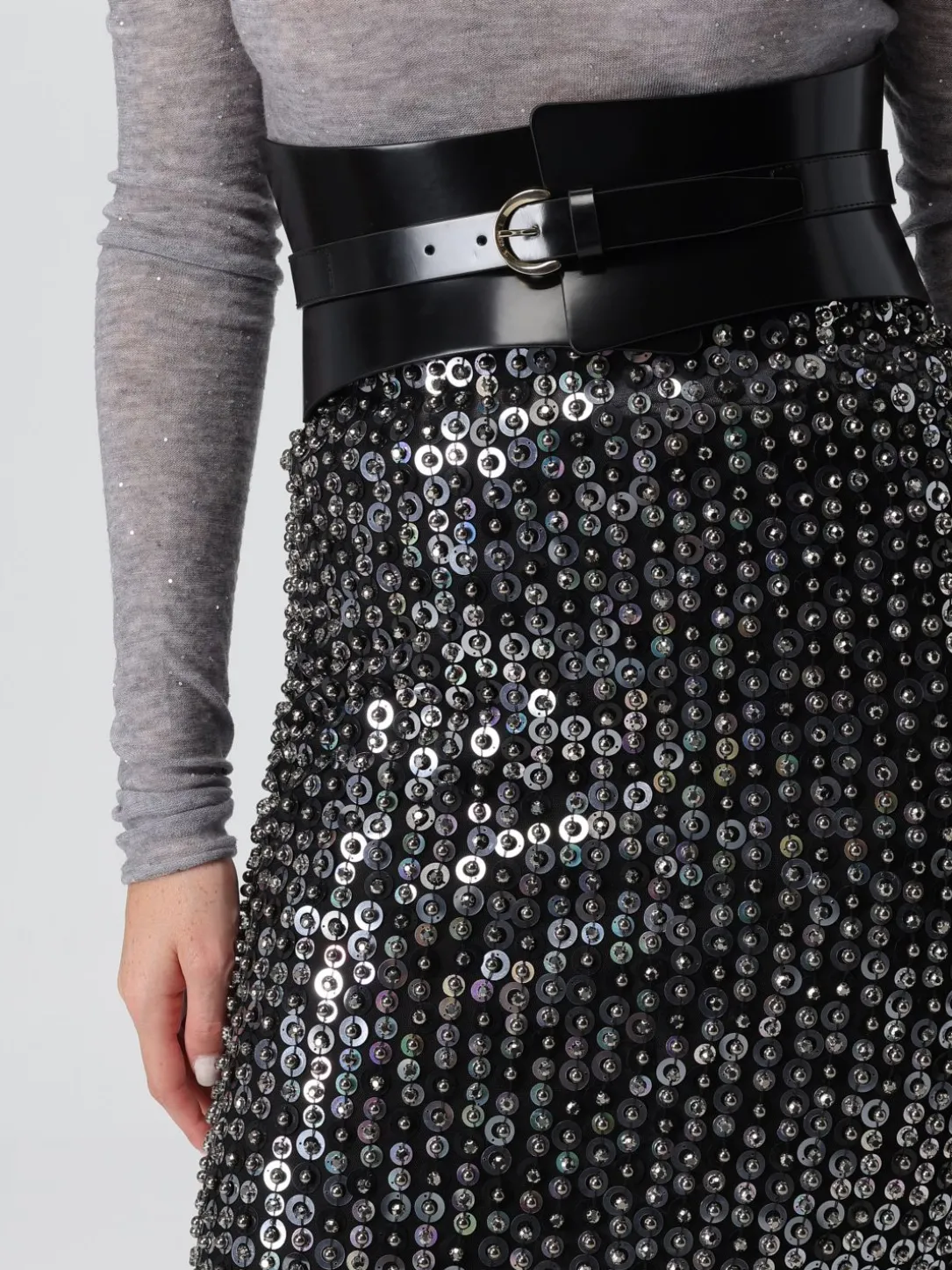 Cintura Corset Pinko in pelle