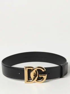 Cintura Dolce & Gabbana in pelle con monogram