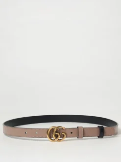 Cintura GG Marmont Gucci reversibile in pelle