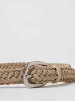 Cintura Golden Goose in camoscio intrecciato