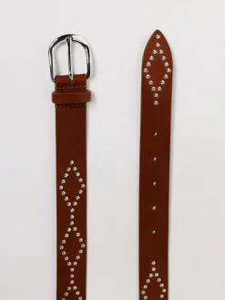 Cintura Isabel Marant in pelle con borchie