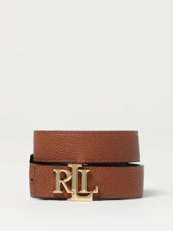 Cintura Lauren Ralph Lauren reversibile in pelle a grana