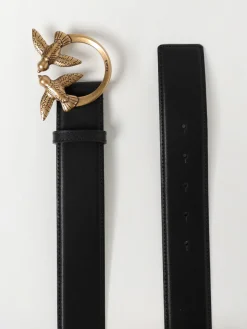 Cintura Love Birds Pinko in pelle