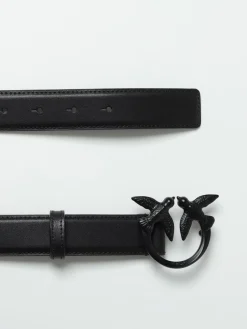 Cintura Love Birds Pinko in pelle