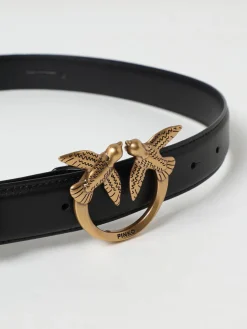 Cintura Love Birds Pinko in pelle