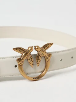 Cintura Love Birds Pinko in pelle