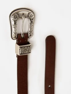 Cintura New Tex Golden Goose in pelle